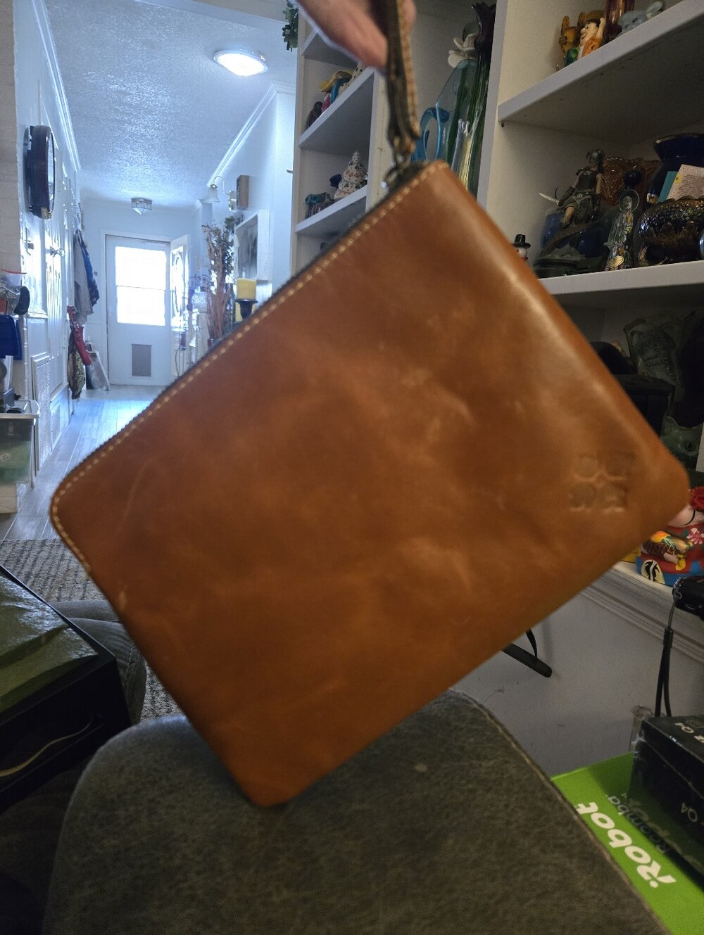 Patricia Nash Cassini Genuine Leather Wristlet